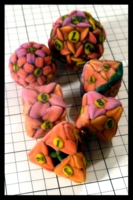 Dice : Dice - Dice Sets - Flower Dice Set by Will LaPuerta 3D Printed - Shapeway Jan 2014